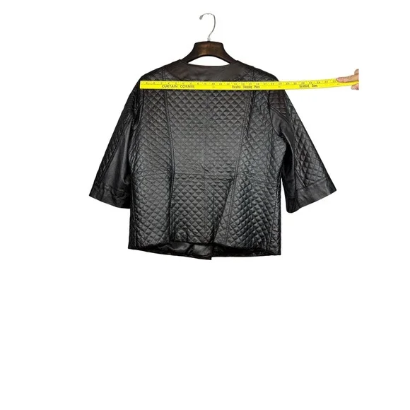 Terry Lewis Classic Luxuries Quilted Leather Jacket - Picture 6 of 7